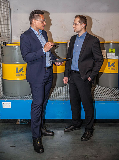 Armin Alic, de la société Karl Augustin, s'exprime sur la collaboration avec Rhenus Lub