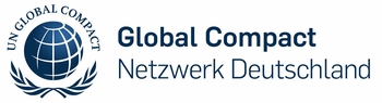 Logo des United Nations Global Compact – Rhenus Lub ist Teilnehmer der Initiative
