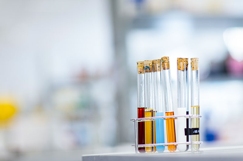 Laboratory test for determining coolant concentration (new method, view 2)